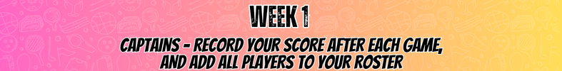 S25 League Week 1