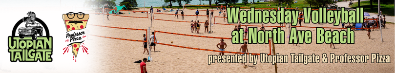 Bar Sponsor - Utopian + Prof Pizza Volleyball