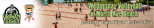 Bar Sponsor - Utopian + Prof Pizza Volleyball