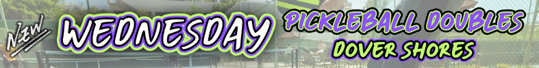 Pickleball NEW Wednesday
