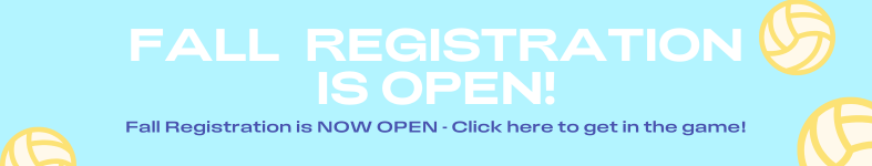 Fall Reg is Open