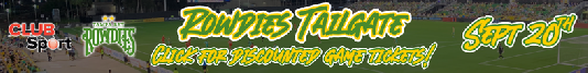 25.09.20 Event - Rowdies Tailgate