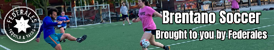 Bar Sponsor - Brentano Soccer