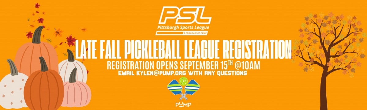Late Fall '25 Pickleball Registration