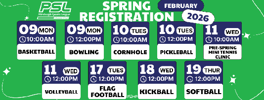 Spring Registration