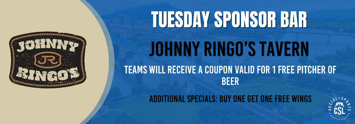 Tuesdays Johnny Ringos
