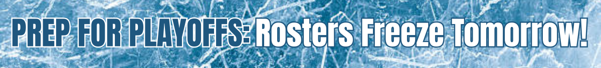 4 - Roster Freeze