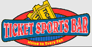 Ticket Sports Bar #3 on E Gregory St. Logo