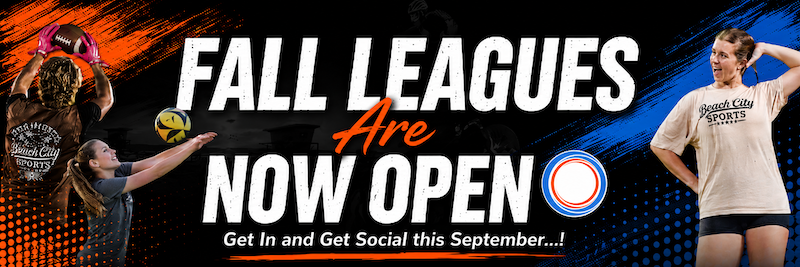 Fall Adult Social Sport Leagues Start in September